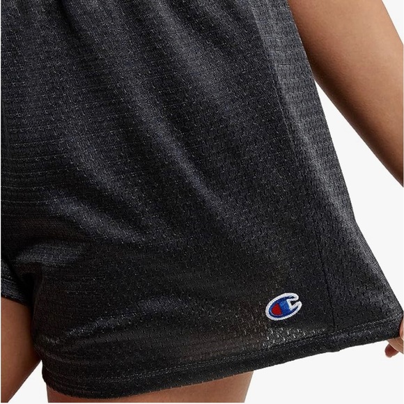 NWOT New Champion mesh athletic shorts 3”, black color, Size L - Picture 4 of 13